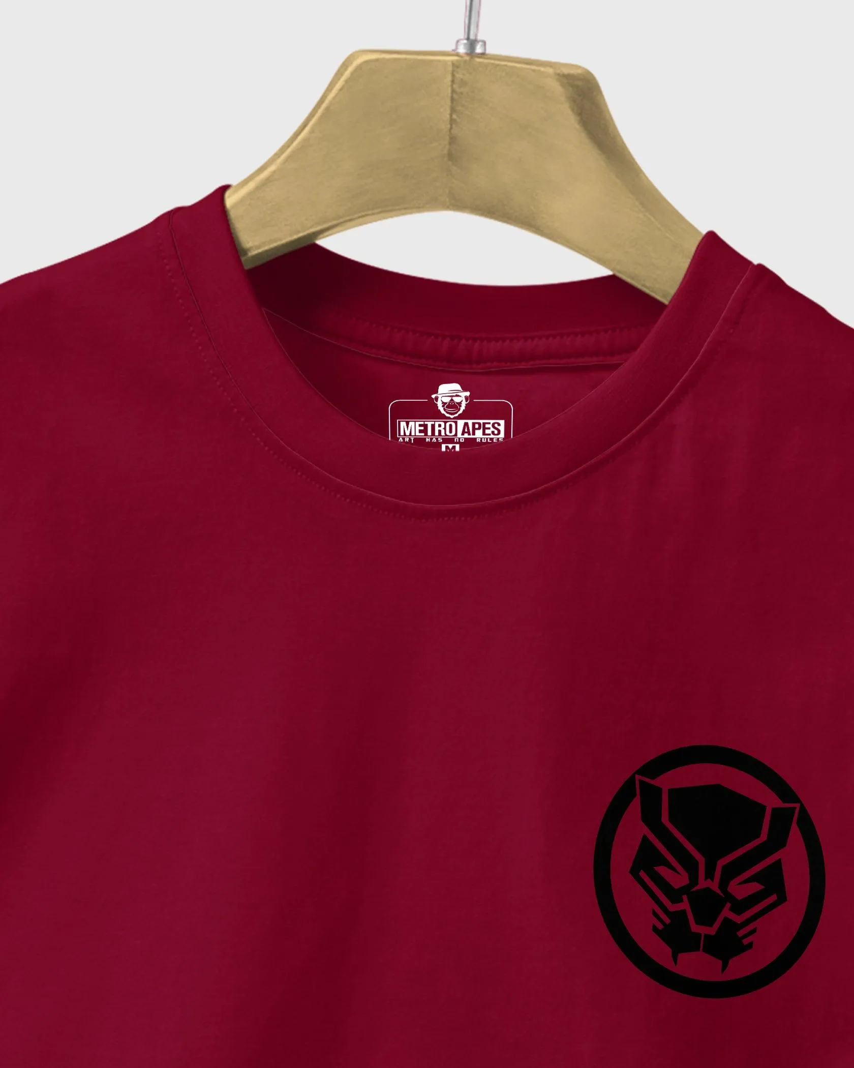 Mens Regular Tshirt Movies & Series Black Panther Wakanda Forerver