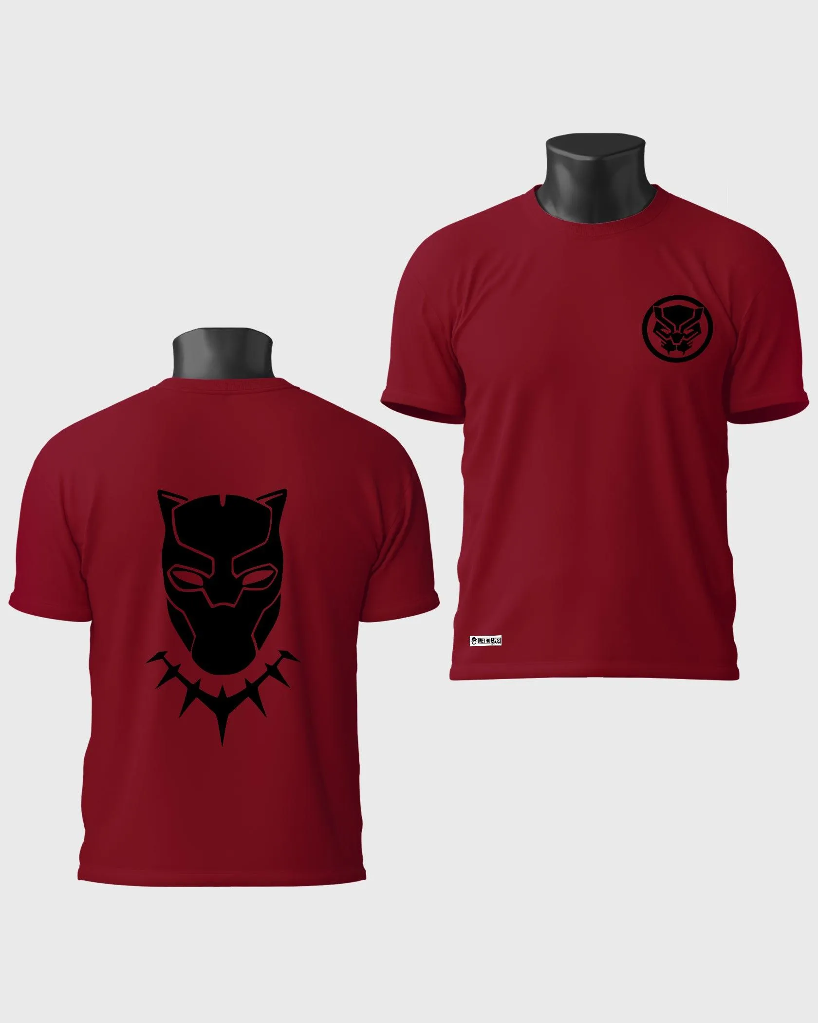 Mens Regular Tshirt Movies & Series Black Panther Wakanda Forerver