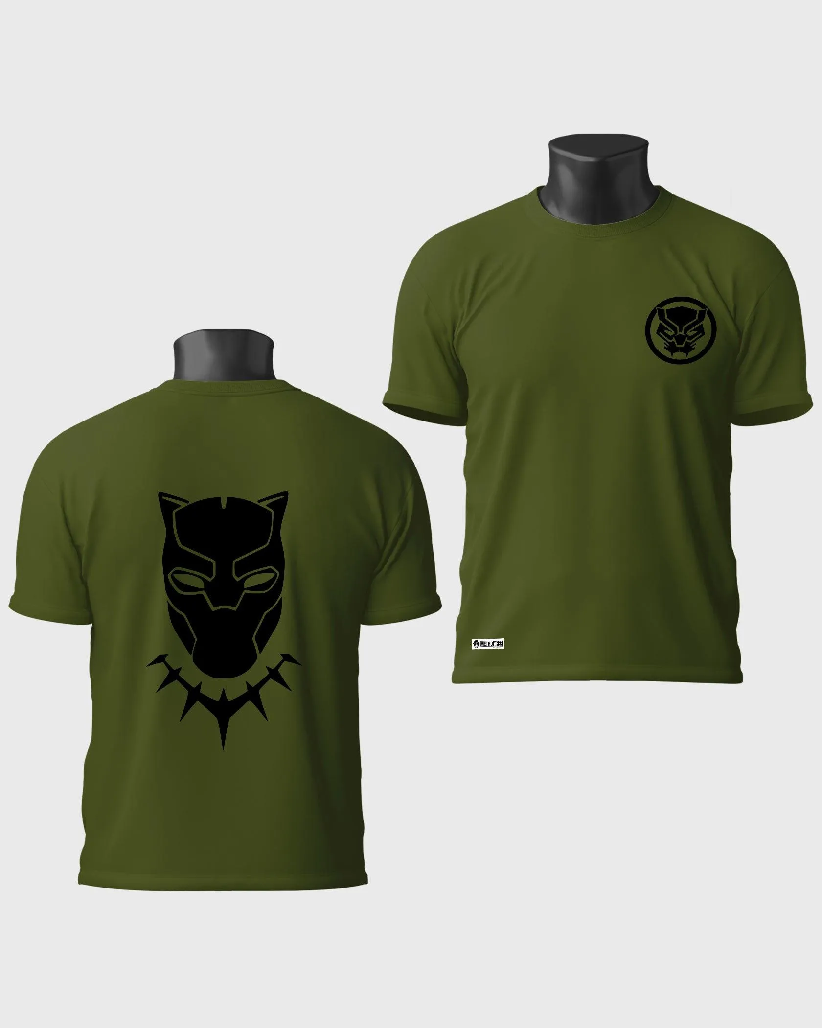Mens Regular Tshirt Movies & Series Black Panther Wakanda Forerver