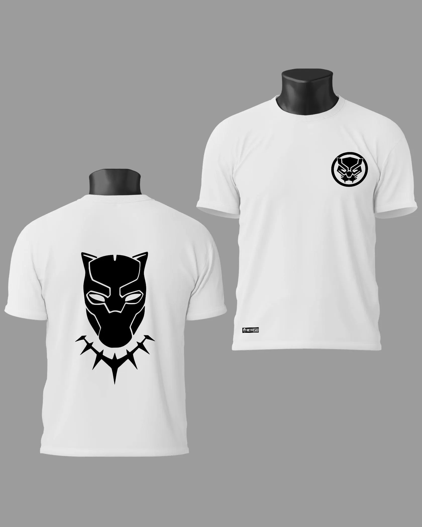 Mens Regular Tshirt Movies & Series Black Panther Wakanda Forerver