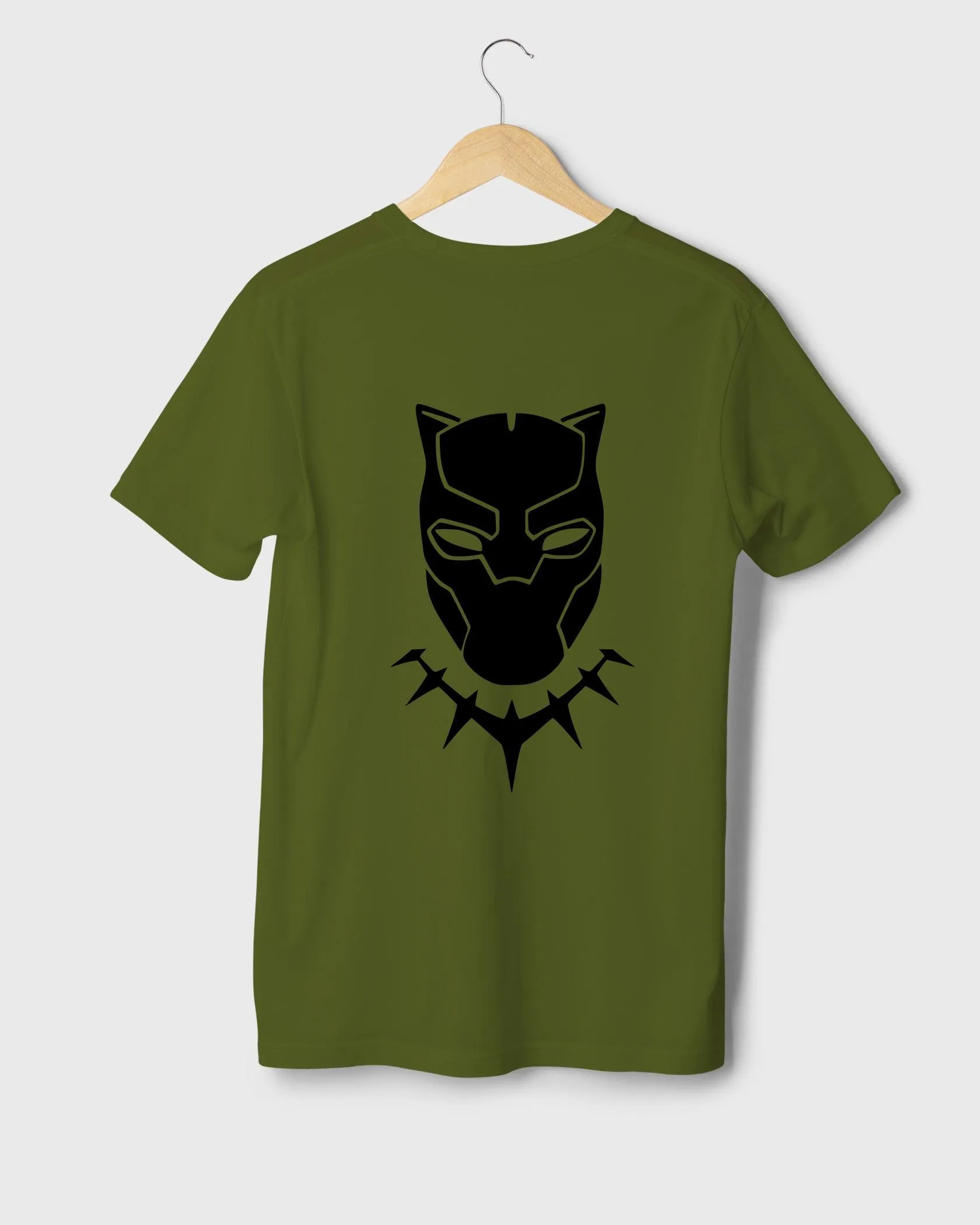 Mens Regular Tshirt Movies & Series Black Panther Wakanda Forerver