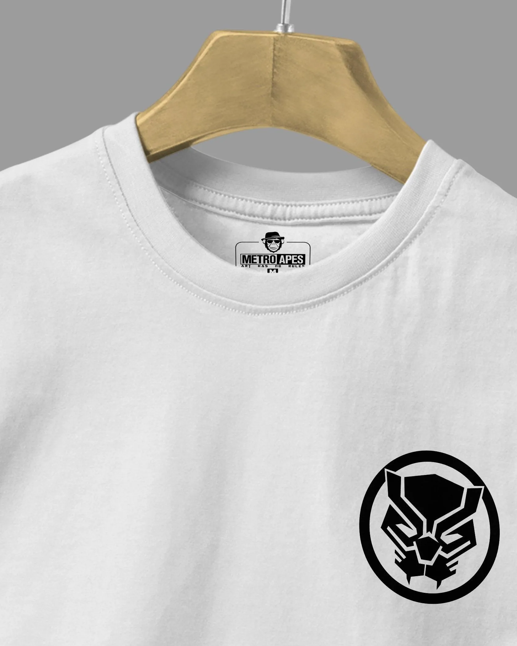Mens Regular Tshirt Movies & Series Black Panther Wakanda Forerver