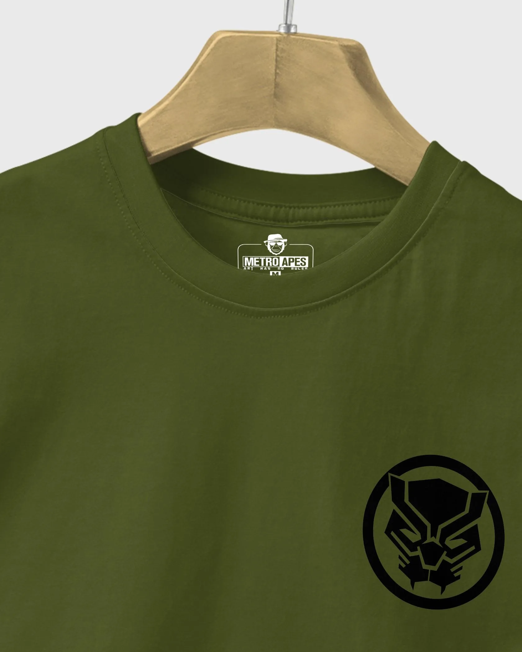 Mens Regular Tshirt Movies & Series Black Panther Wakanda Forerver