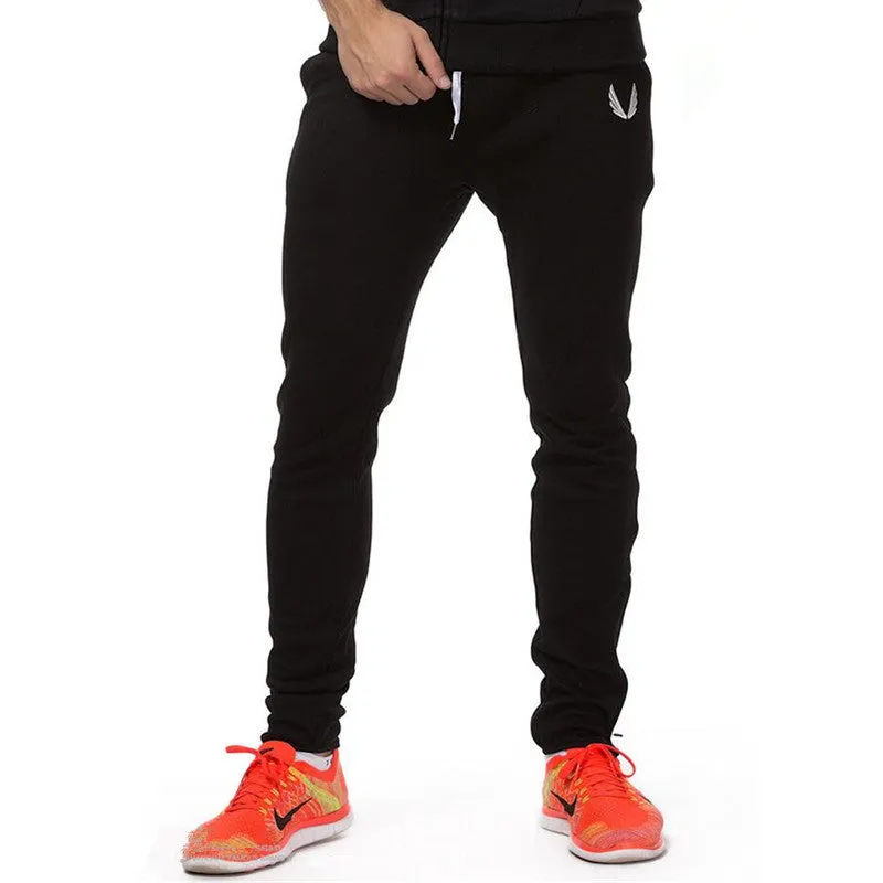 Men's Spring Leisure Joggers With Embroidery