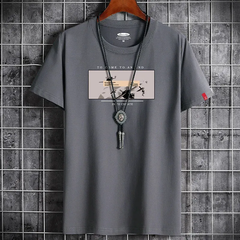 Men's Summer T-Shirt - Anime Harajuku Graphic Vintage Top