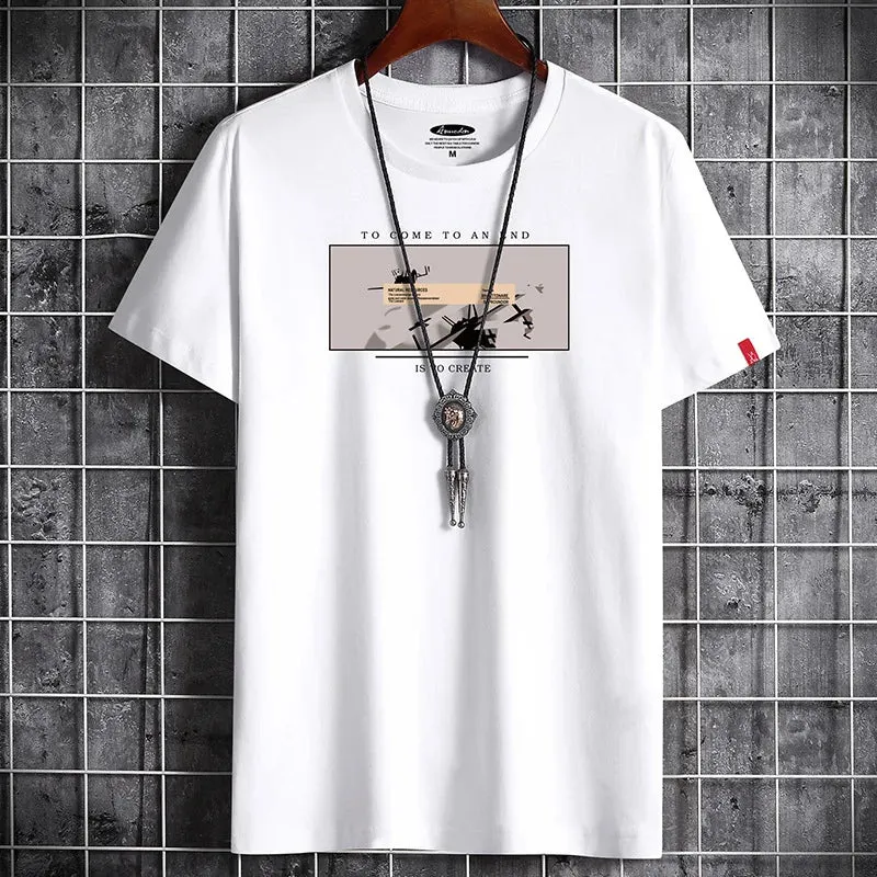 Men's Summer T-Shirt - Anime Harajuku Graphic Vintage Top