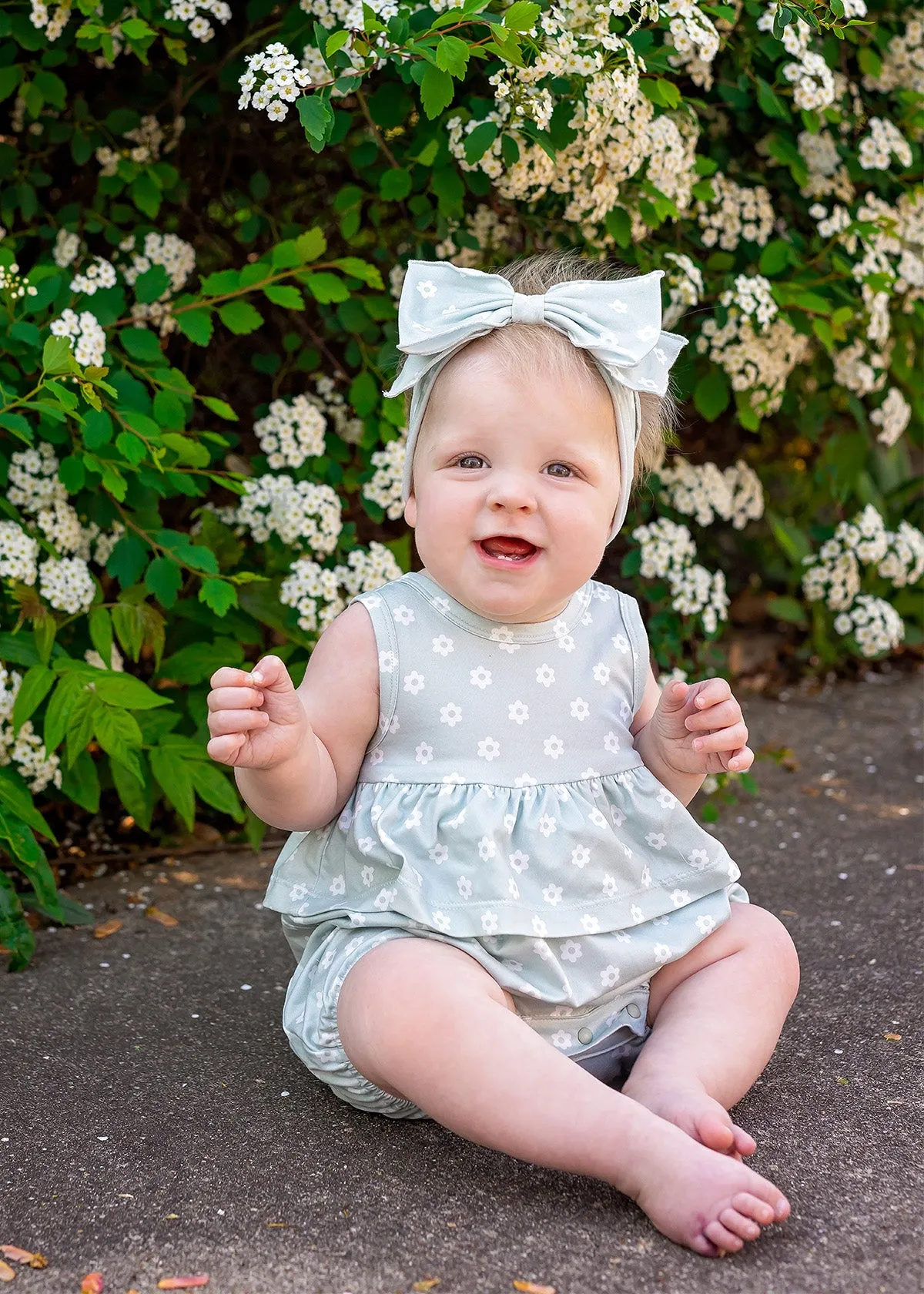 Mint Julep Baby Romper