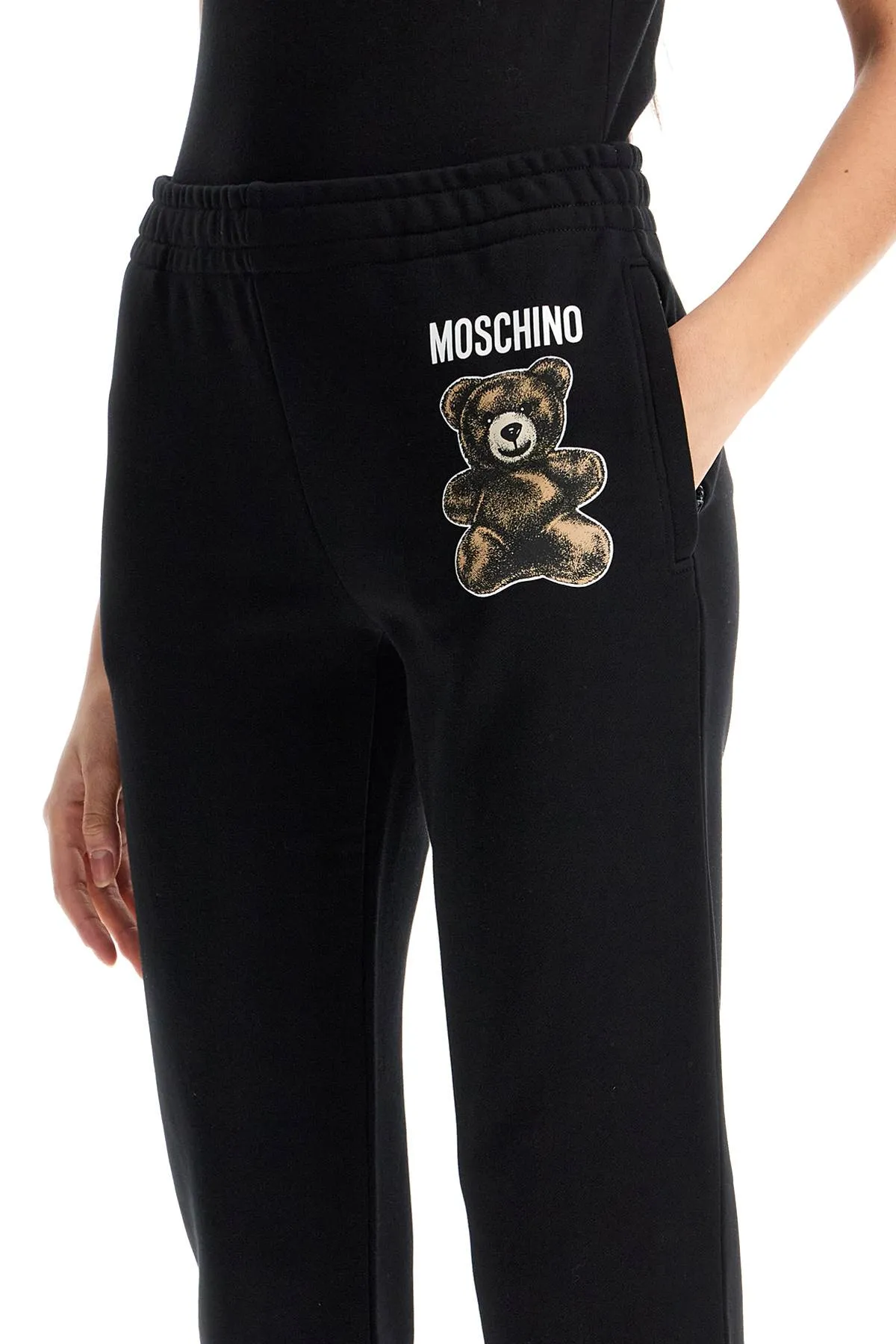 moschino teddy bear jog V0325 0528 MULTI BLACK