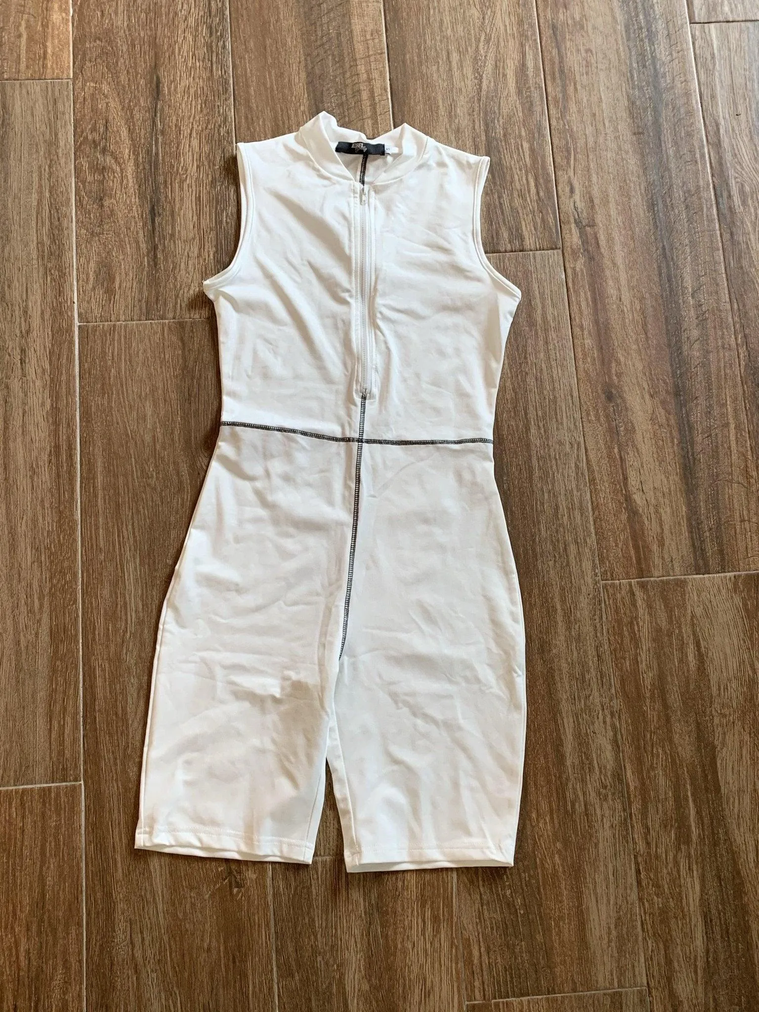 Naomi Low Collar Romper