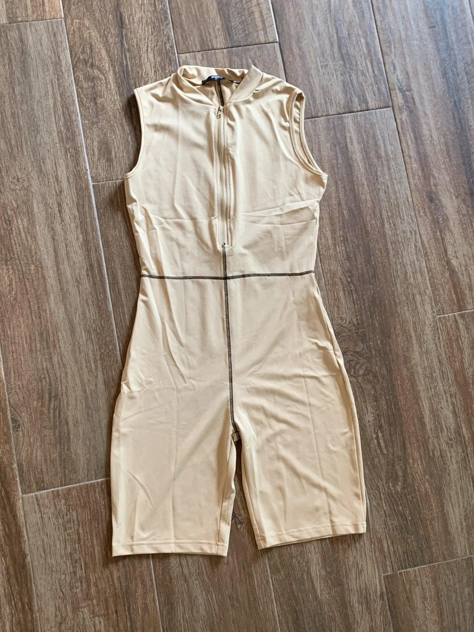 Naomi Low Collar Romper