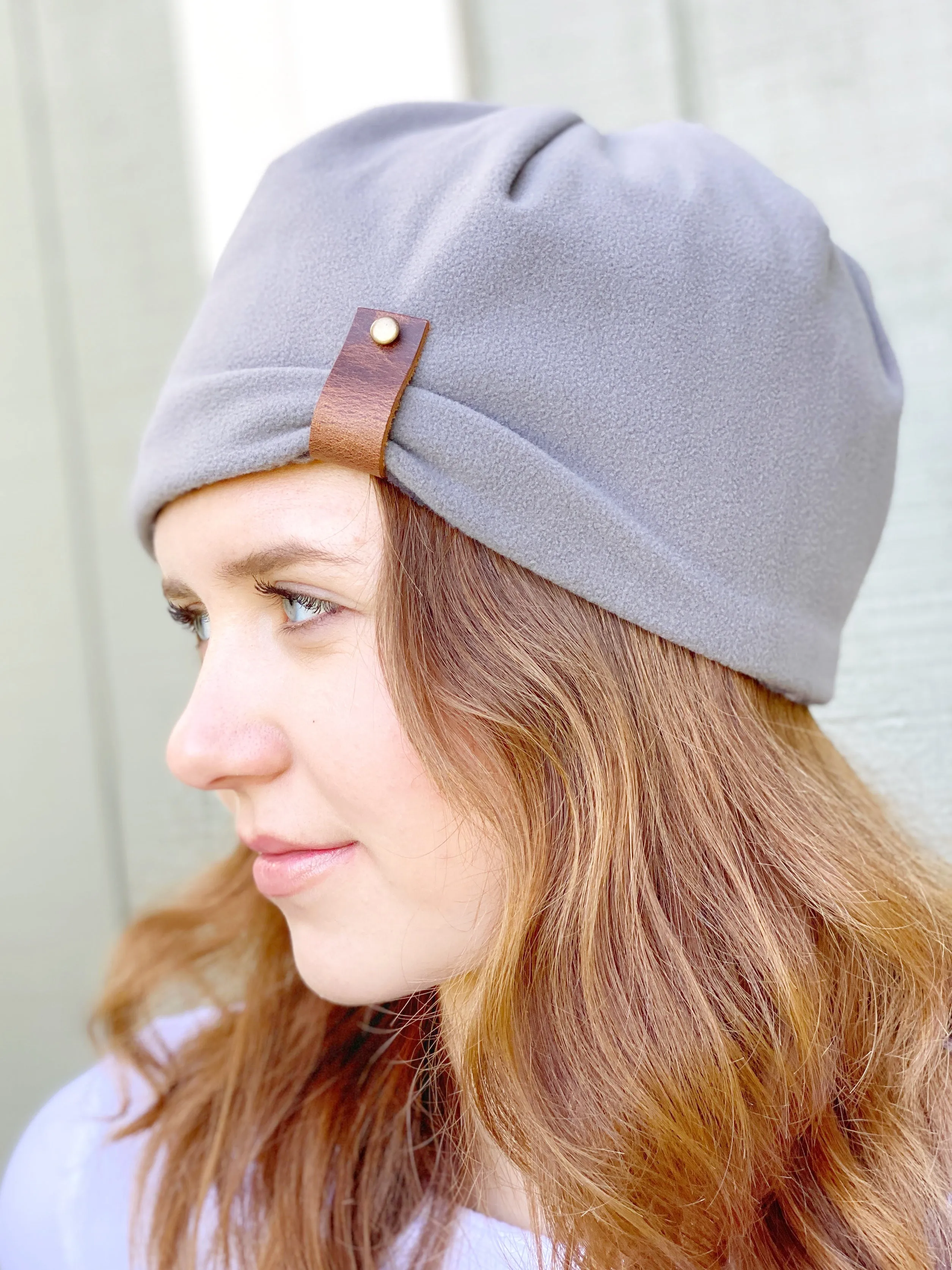 NEW Wind-Pro Fleece Hat for Women - Autumn Stripes WP47