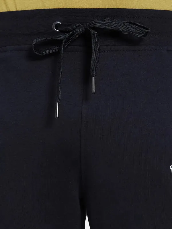 Octave Men Printed Mid-Rise Joggers