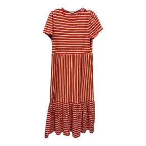 Orange Dress Casual Maxi By Boden, Size: L