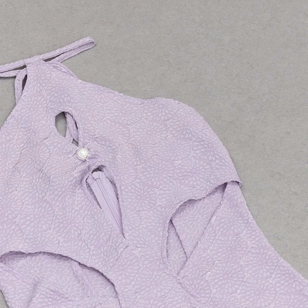 Orchid Bandage Maxi Dress - Purple