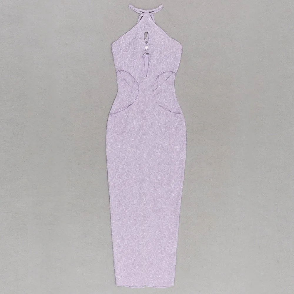 Orchid Bandage Maxi Dress - Purple