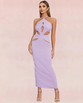 Orchid Bandage Maxi Dress - Purple