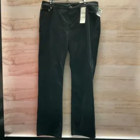 Pants Corduroy By Charter Club In Black, Size: 12