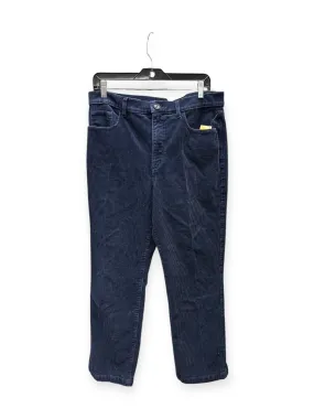 PANTS CORDUROY by LOFT In BLUE, Size: 12