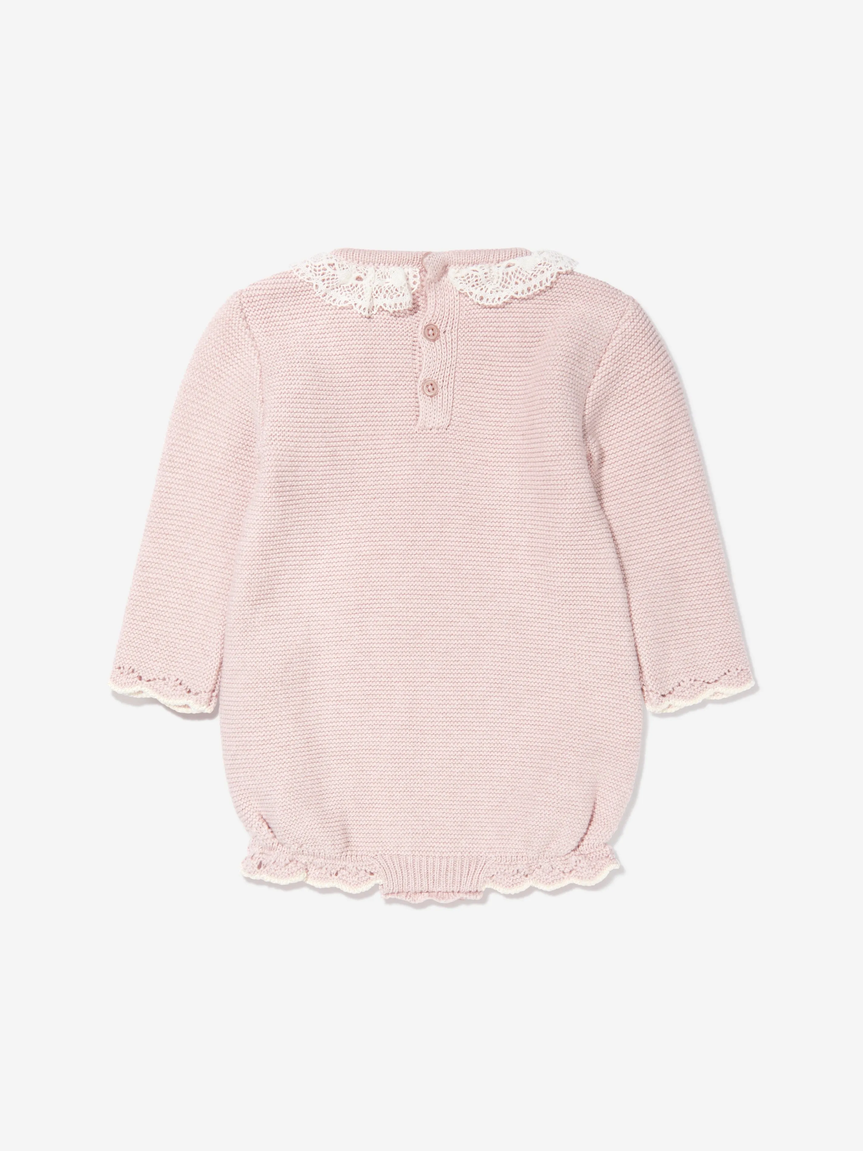 Paz Rodriguez Baby Girls Knitted Romper