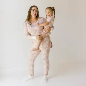 Pink Palms At Your Leisure Snap Down Adult Romper