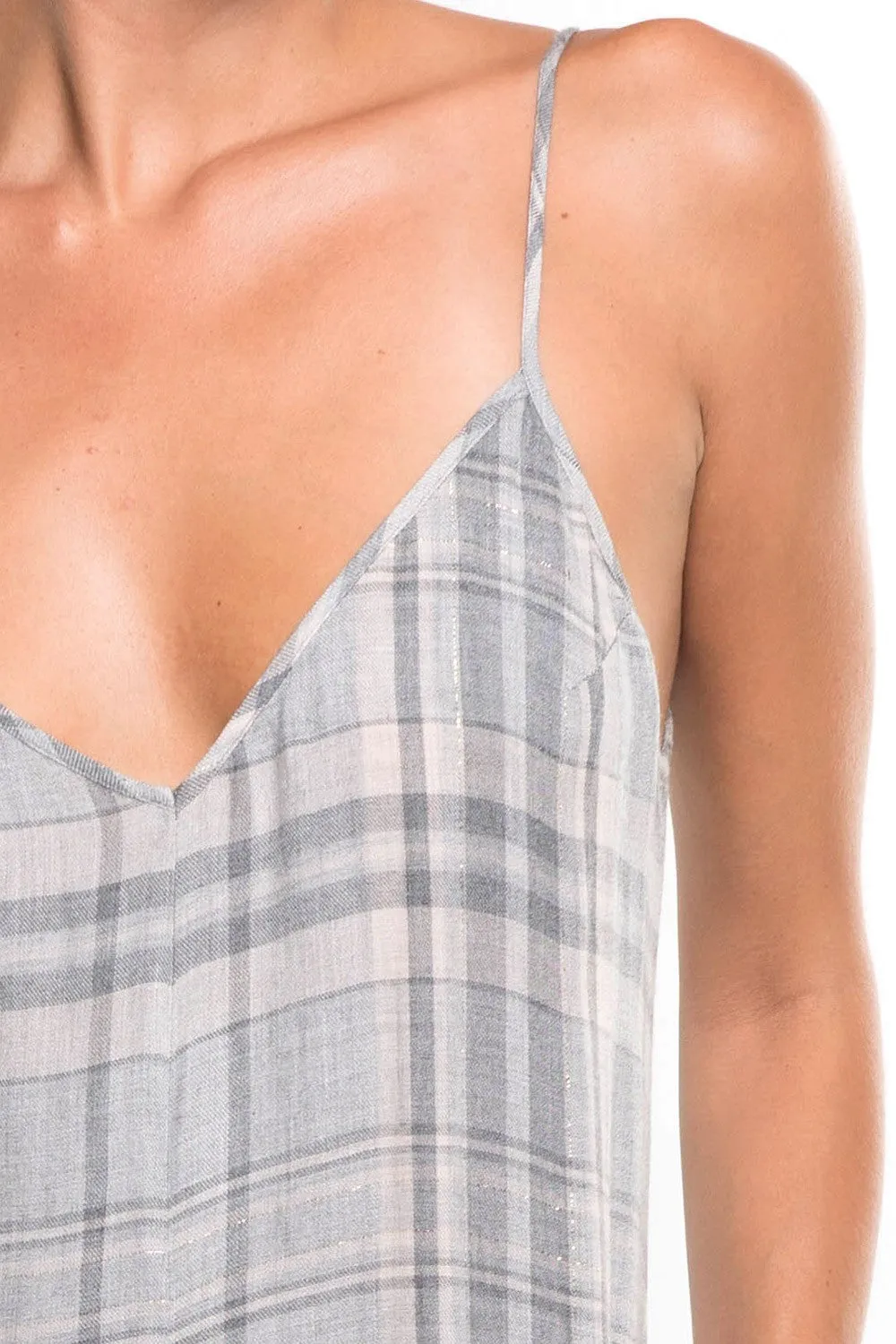 Plaid Jumpsuit