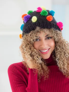 Pom Pom Knit Hat