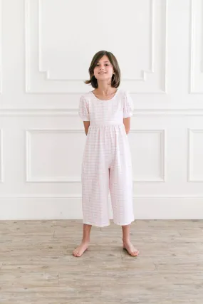 Puff LeggyåÊRomper in PinkåÊPicnic