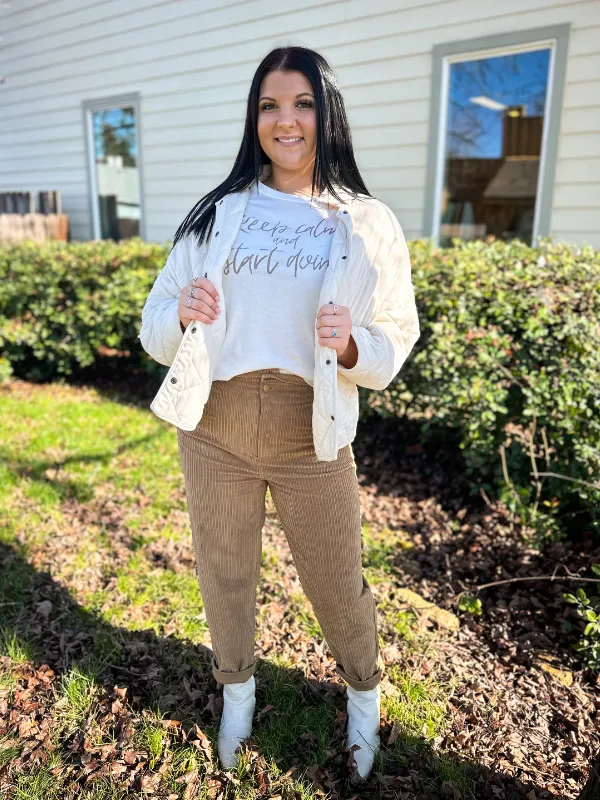 Rain Corduroy Pants
