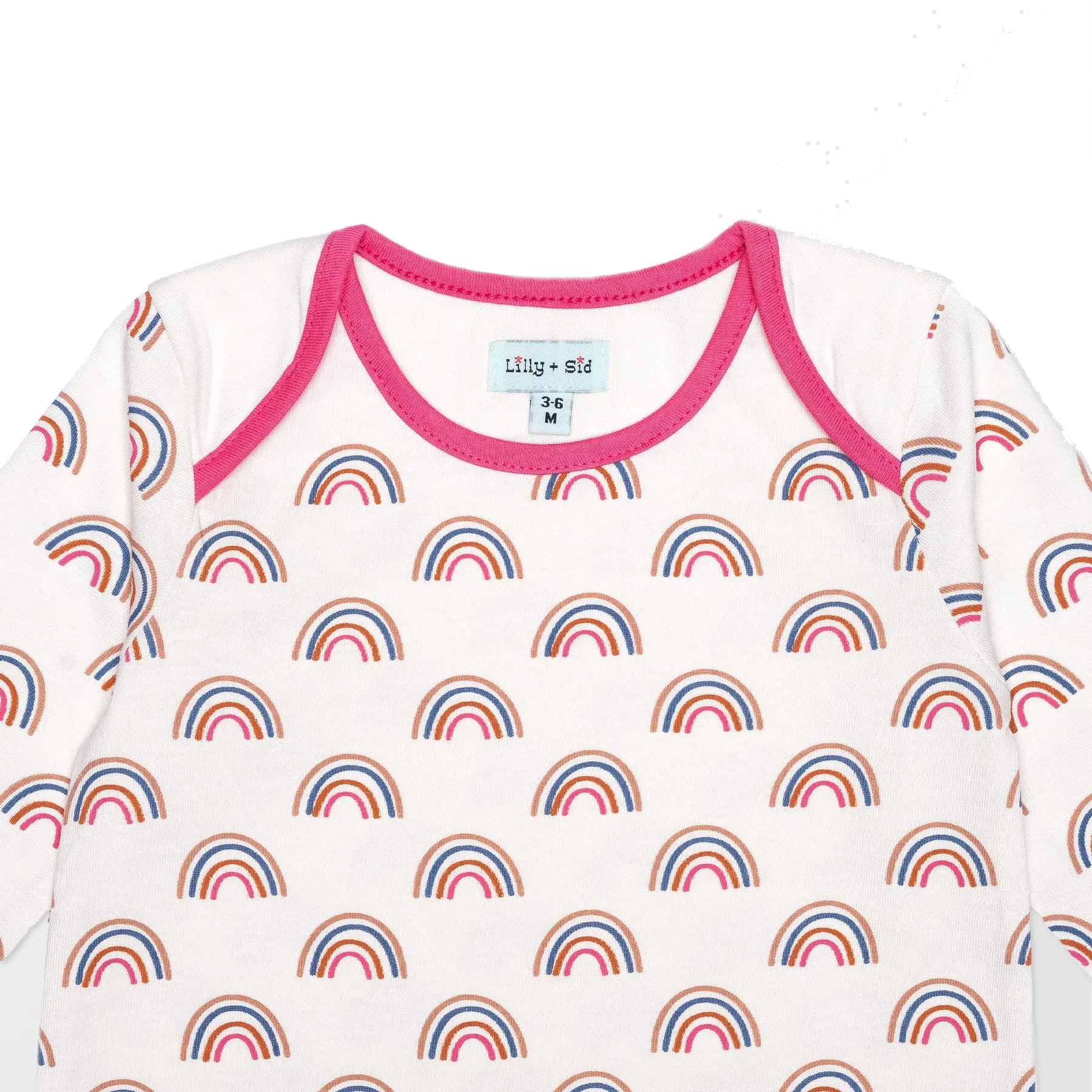 Rainbow print playsuit
