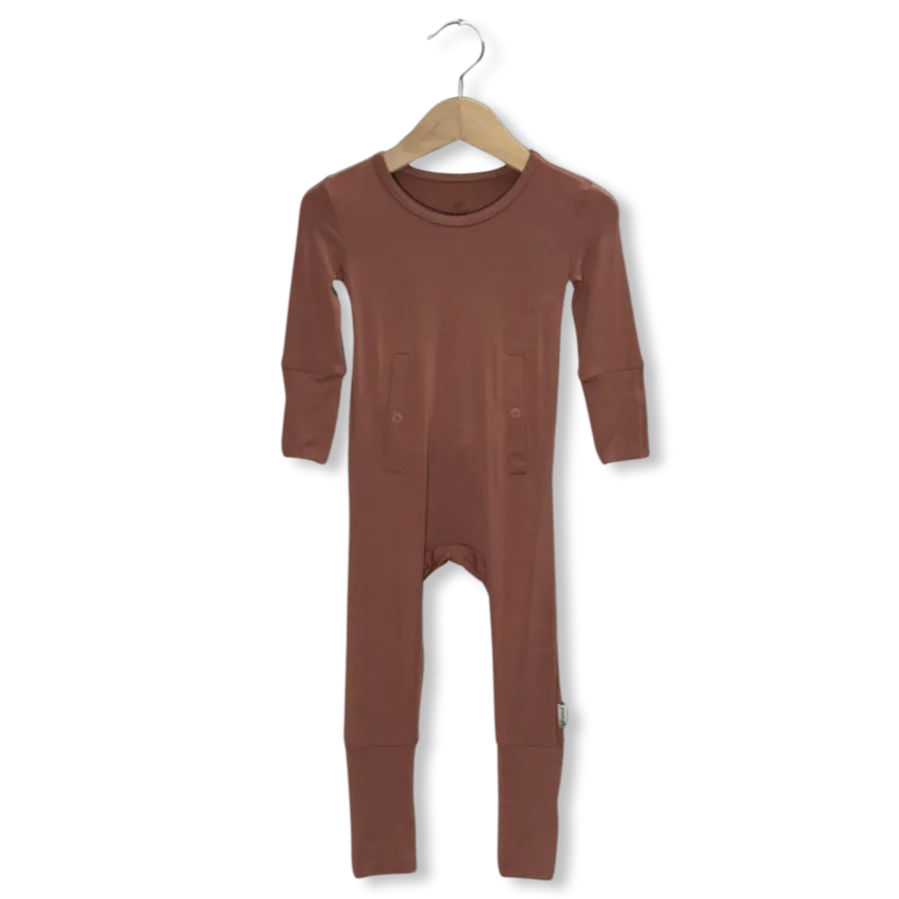 Red Rock Adaptive Tube Access with snaps Day to Night Romper
