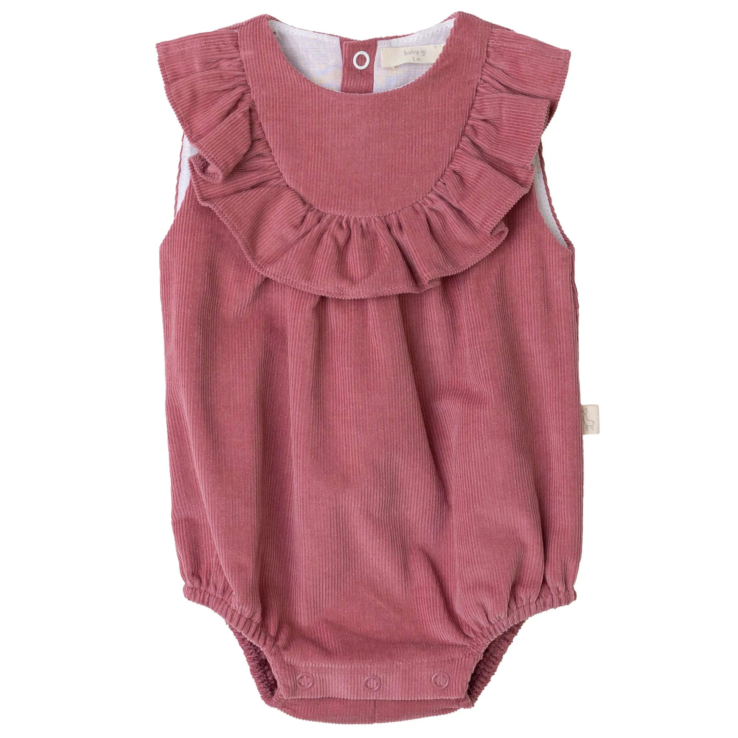 Romper with Frill - Corduroy