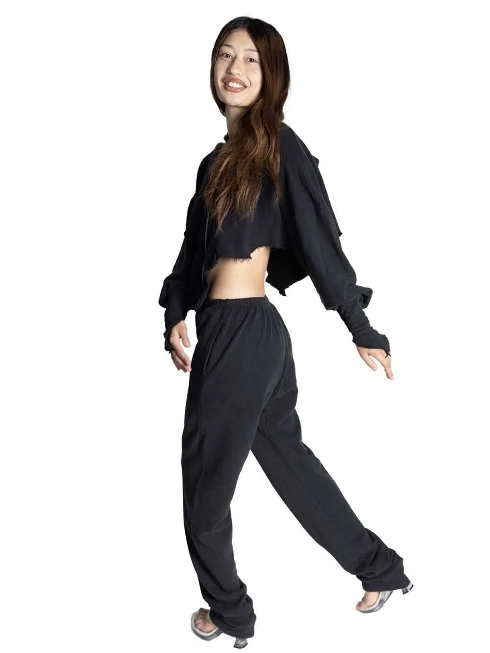 SAMI MIRO VINTAGE Organic Sweatpants Black
