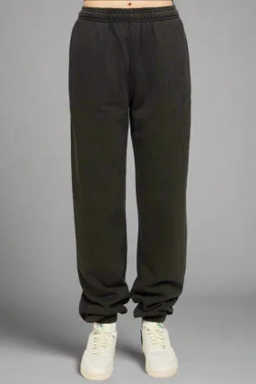 Samii Ryan Black Stone Wash Sweatpants