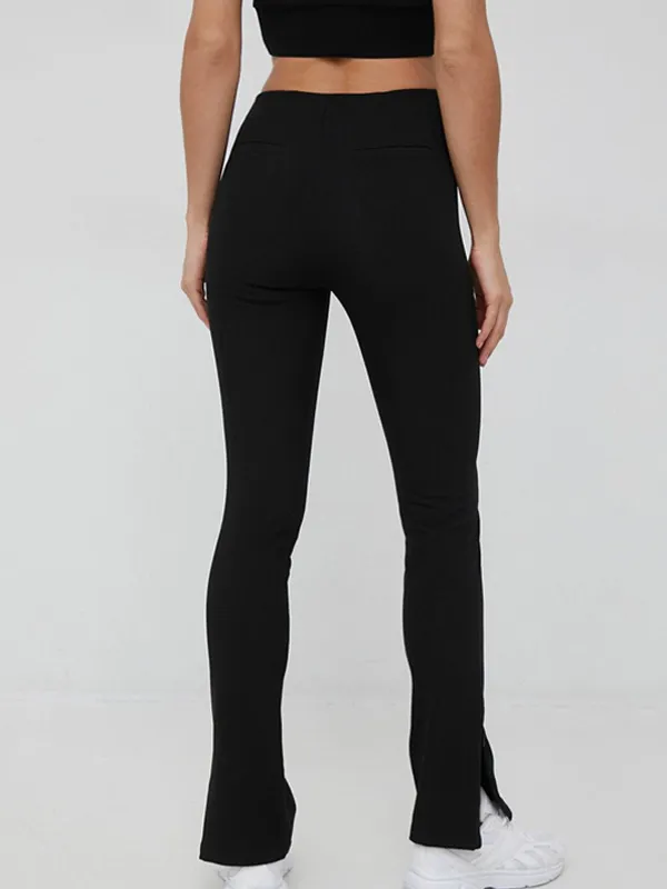 Slim Fit High Waist Pants