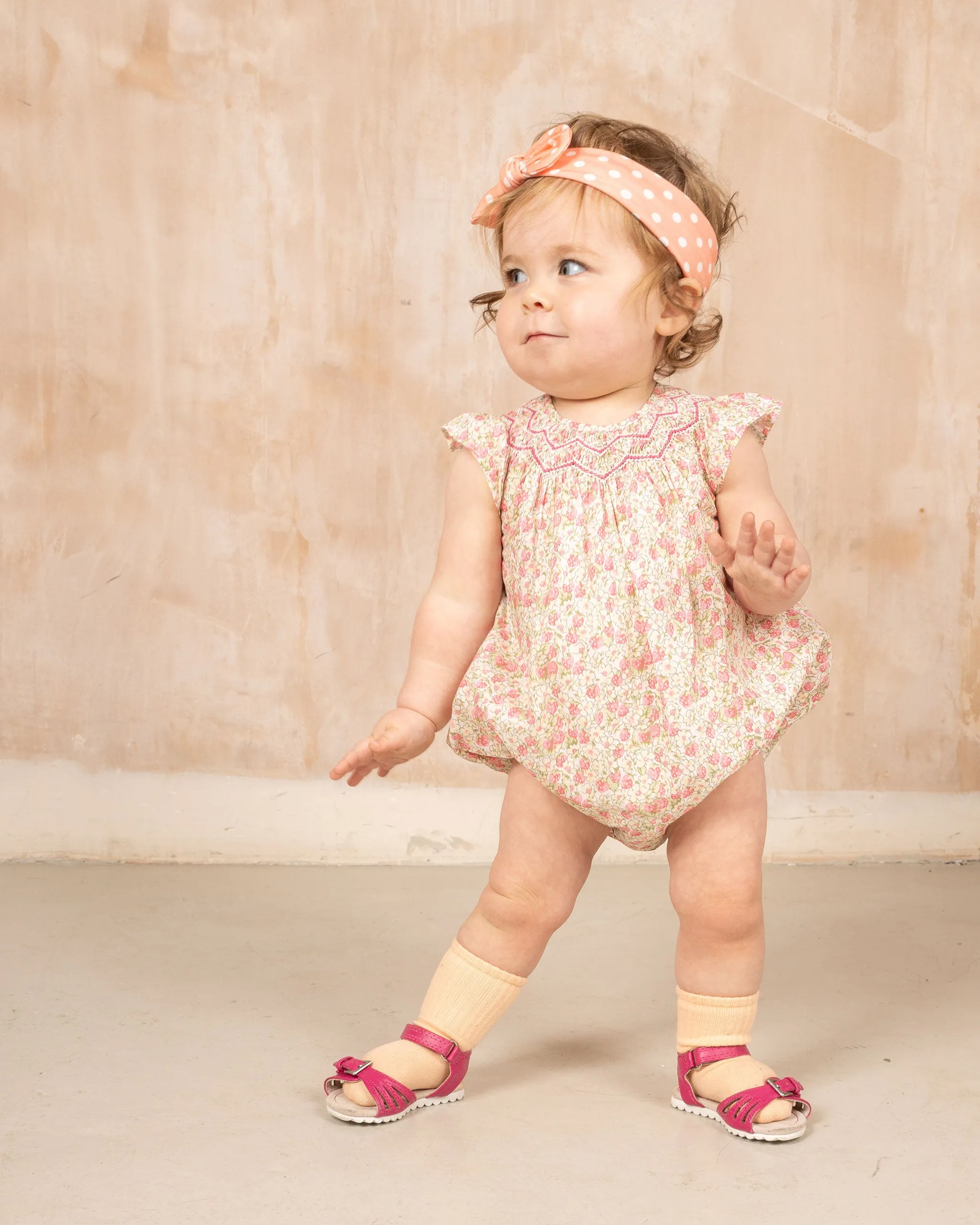 Smocked Baby Bubble - Millaray