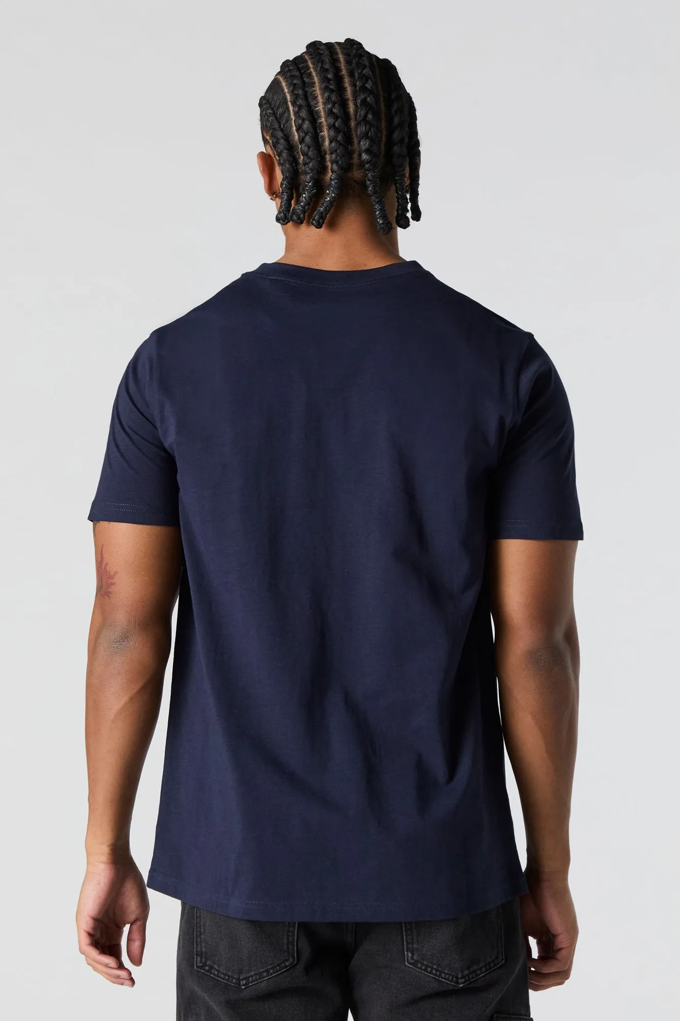 Solid Henley T-Shirt