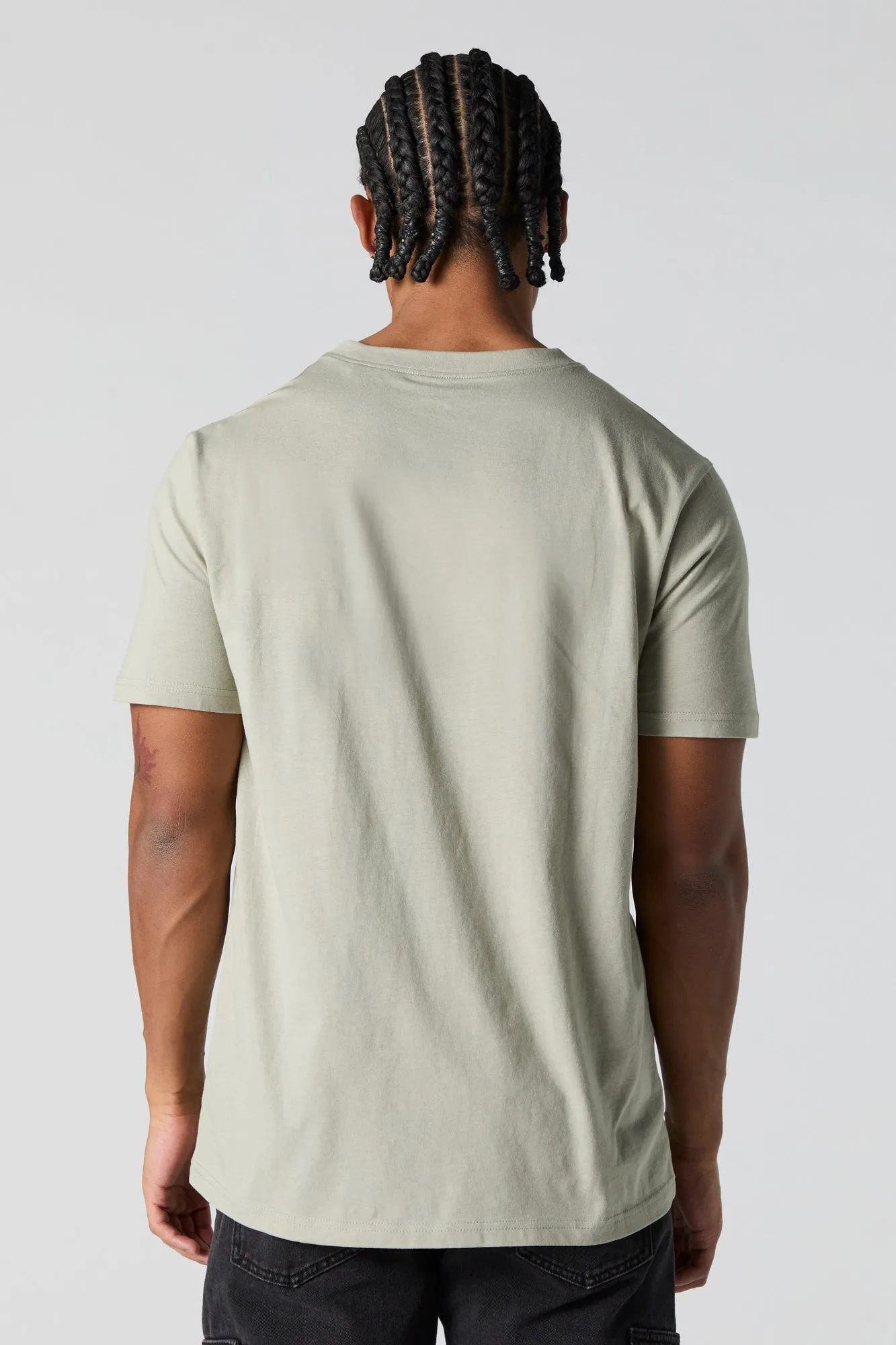Solid Henley T-Shirt