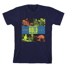Speak Out Blue Tee