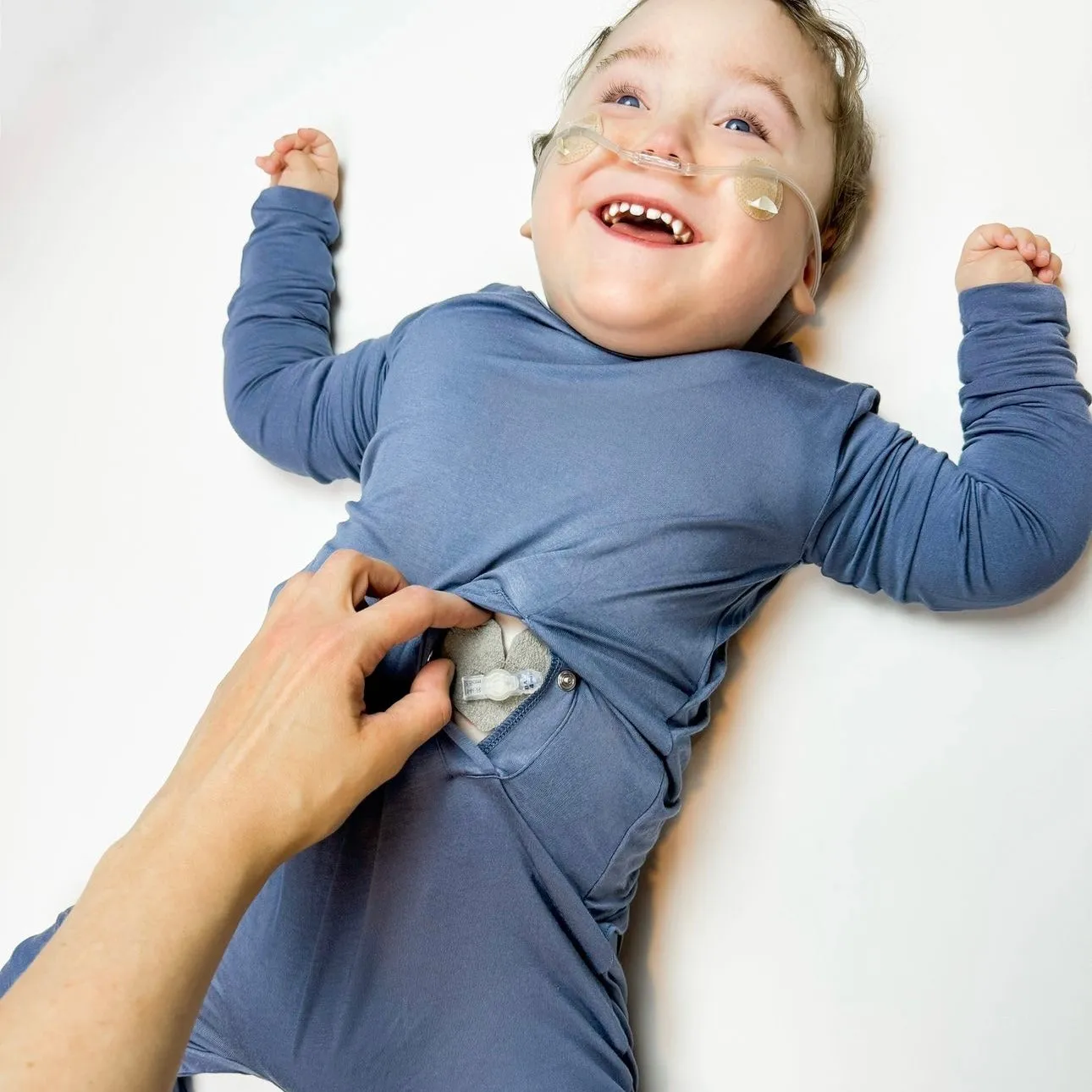 Storm Adaptive Tube Access with snaps Day to Night Romper