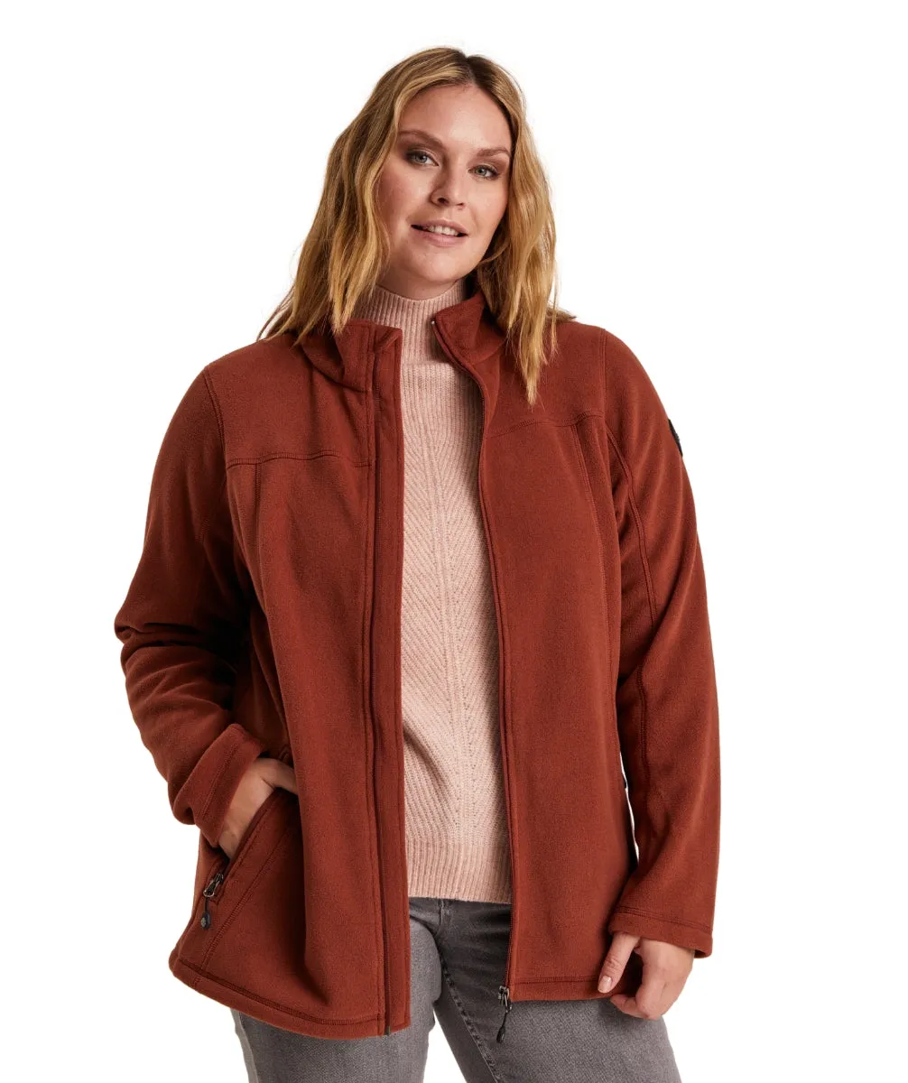 Stoy Emma Women's Plus Size Zip Fleece Jacket Autumn Sizes 22-26
