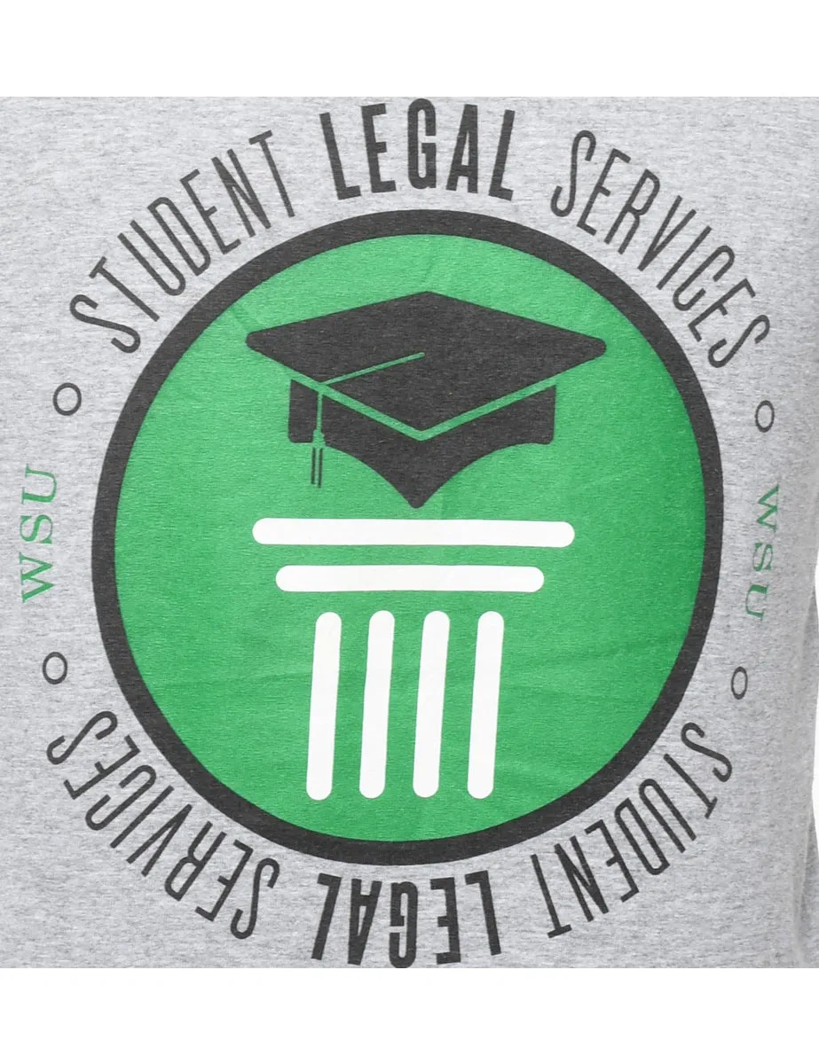 Student Legal Services Printed T-shirt - S