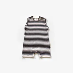 Summer Romper - Midnight Stripe