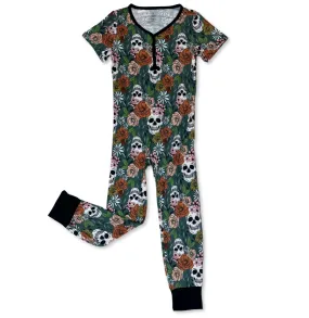 Sweet & Skully At Your Leisure Adult Short Long Romper
