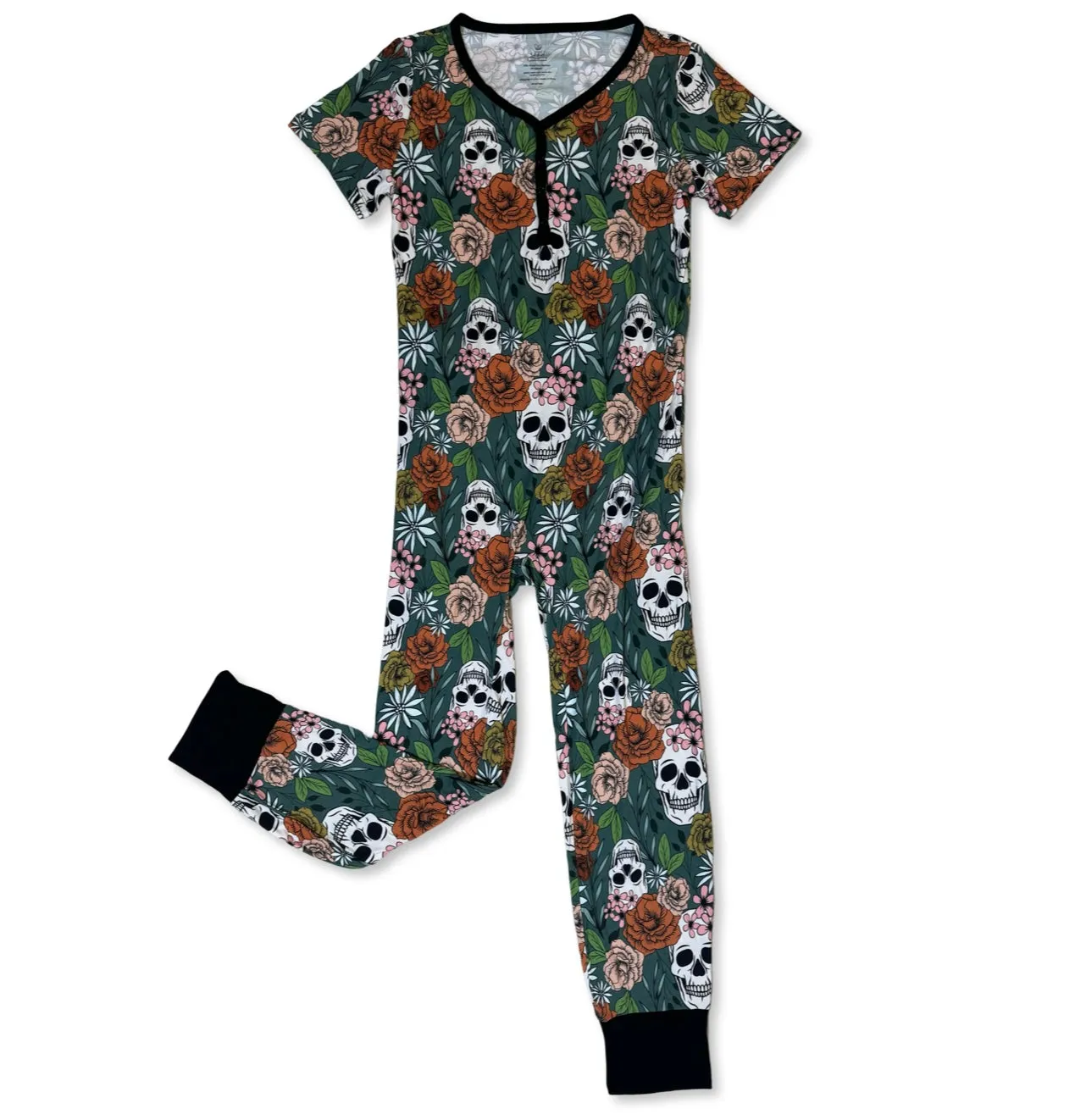 Sweet & Skully At Your Leisure Adult Short Long Romper