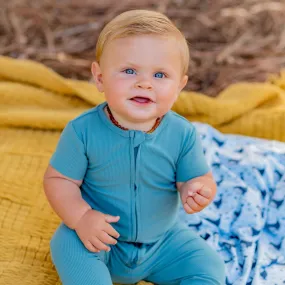 Sweet Bamboo Short Sleeve Rompers