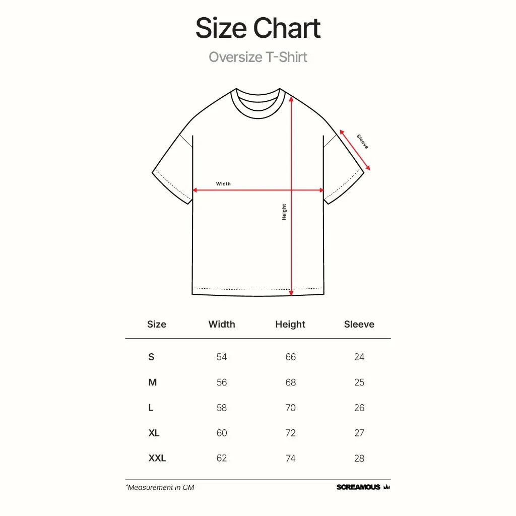 T-Shirt OVERSIZE XENO BLACK