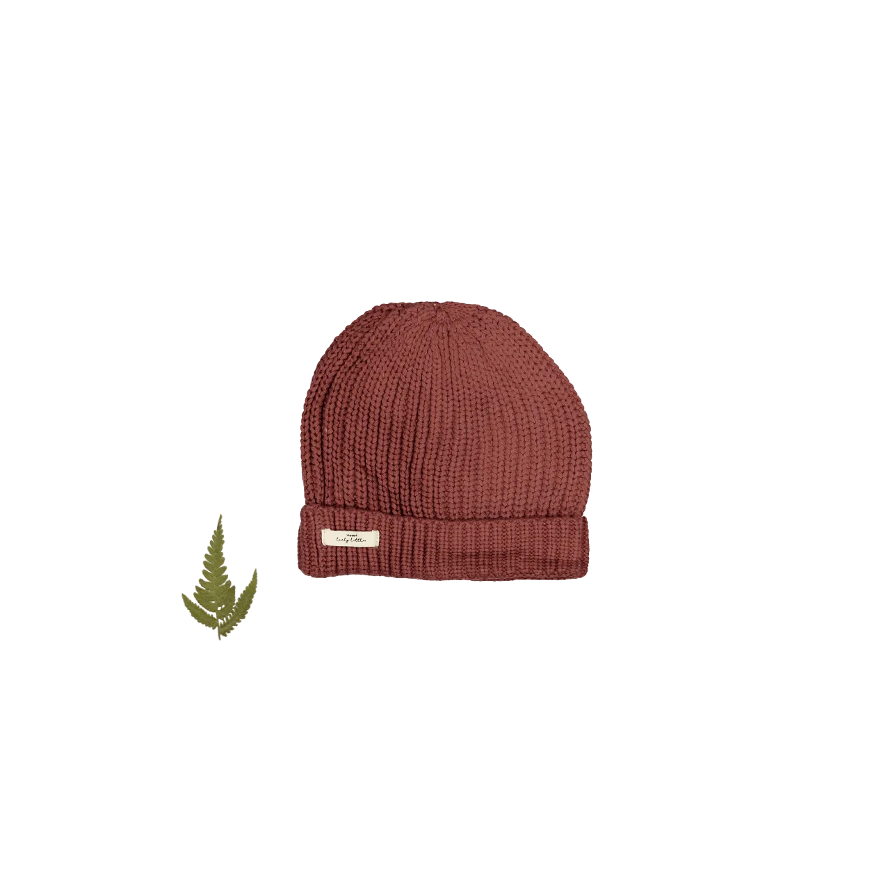The Chunky Knit Hat - Rosewood
