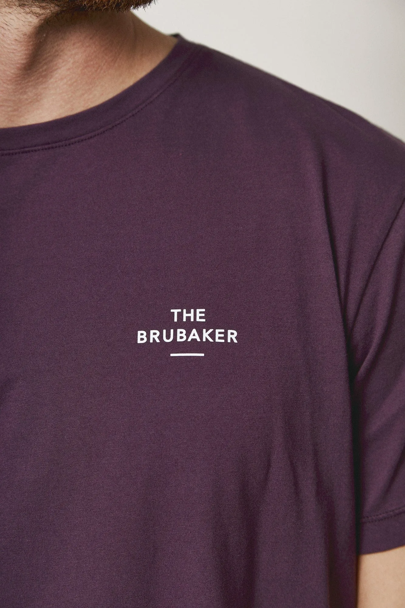 The Cotton T Shirt Morado Llanes
