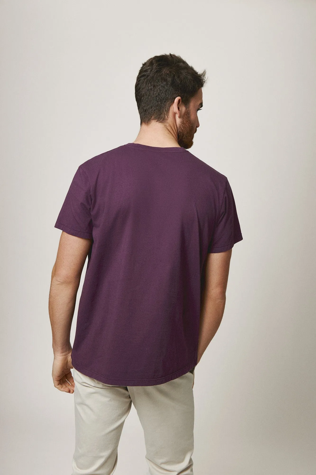 The Cotton T Shirt Morado Llanes