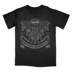 The Hope Conspiracy "Tools Of Oppression: Silver" Black Premium T-Shirt